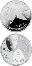 images/productimages/small/Finland 10 euro 2006 100 jaar Finse parlementshervorming.jpg